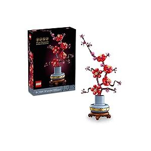 LEGO Icons Plum Blossom Flower Decor, Display, Zero Maintenance Plant Gift