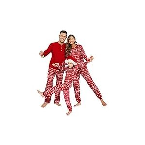 Ekouaer Matching Family Christmas Pajama Sets
