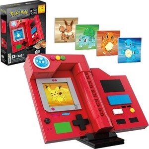 MEGA Pokemon Kanto Region Pokedex Building Kit 322pc