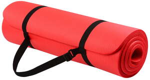 BalanceFrom All-Purpose 1/2 In. High Density Foam Exercise Yoga Mat Anti-Tear