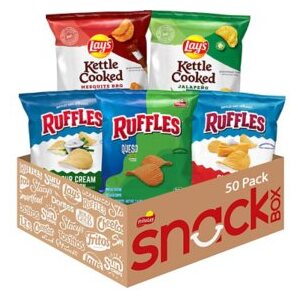 Lay's & Ruffles Variety Pack Crunch Mix Chips, 50 pk