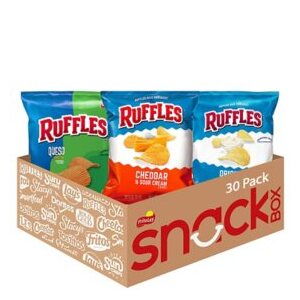 Ruffles Variety Pack Potato Chips, 30 pk