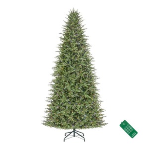 Home Decorators Collection 12 ft. Pre-Lit LED Grand Duchess Twinkling Balsam Fir Artificial Christmas Tree