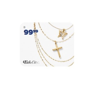 10K Gold Necklace or Hoops