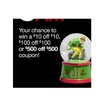 Your chance to win a $10 0ff $10, $100 off #100 or $500 off $500