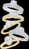1 to 1-1/2 CT. T.W. Lab-Grown Diamond In 10k Gold