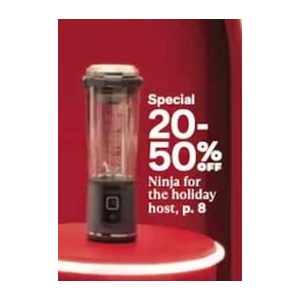 20-50% Off Ninja for the holiday