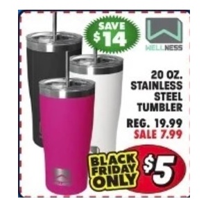 20 02. Stainless Steel Tumbler