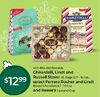 Ghirardelli, Lindt and Russell Stover, select Ferrero Rocher and Lindt and Reese's
