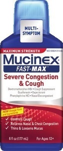 Mucinex, Delsym or Mucinex-D