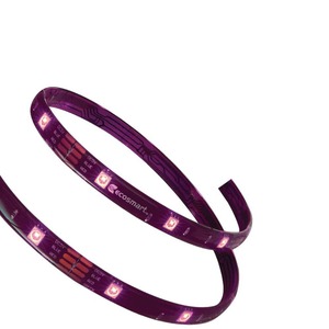 EcoSmart 9.8 ft. RGB Color Changing Dimmable USB Powered LED Black Strip Light with Remote Control