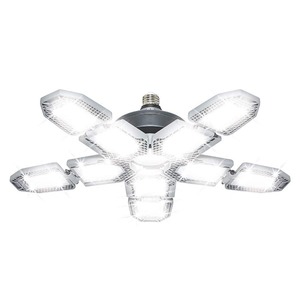 BEYOND BRIGHT 60-Watt Ultra Bright LED Light Bulb 6500K w/10 Adjustable Light Panels