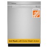 Whirlpool 24 in. Built-In Tall Tub Dishwasher in Fingerprint Resistant Stainless Steel