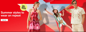 30-50% Off Summer Styles