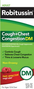 Bogo 50% off Robitussin or Theraflu