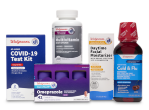 BOGO 50% off* mix & match select Walgreens branded wellness, beauty and personal care products